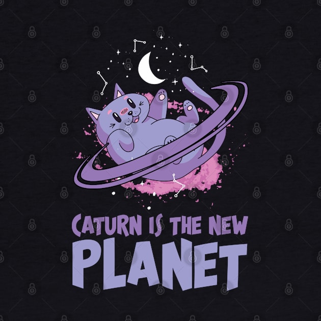 Caturn Is The New Planet Solar System Galaxy Stars Saturn by sBag-Designs